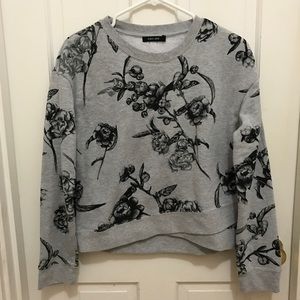 OBEY floral crew neck NWOT